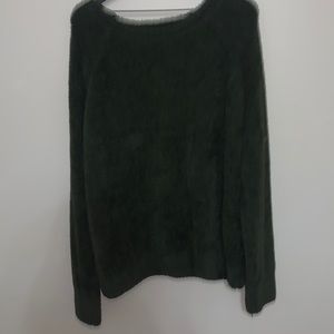 Green sweater